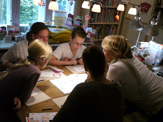 Zentangle für Kids Kurs in Hamburg Beate Winkler