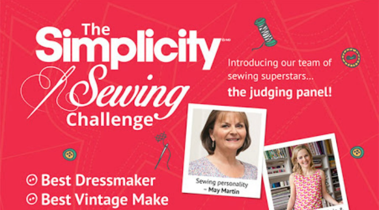Simplicity Sewing Challenge & Giveaway A Stitching Odyssey