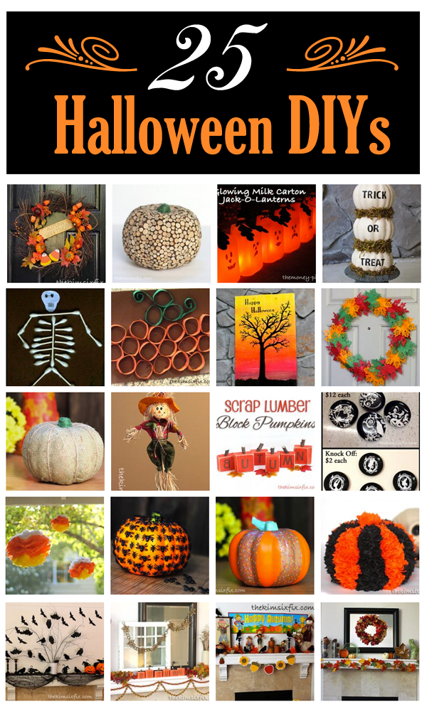 25 Easy and Inexpensive DIY Projects for Halloween