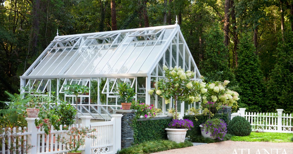 Traditional Home with Greenhouse Content in a Cottage