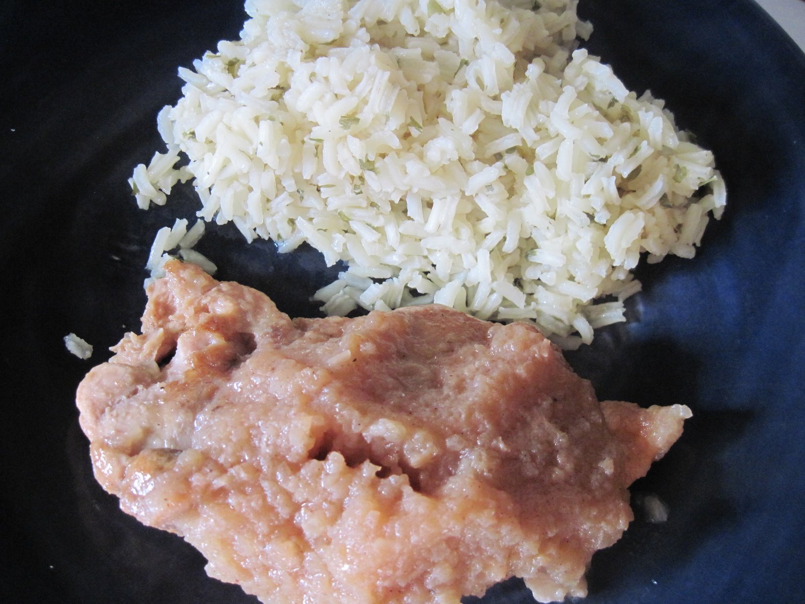 Look what I cooked! Applesauce Chicken slow cooker