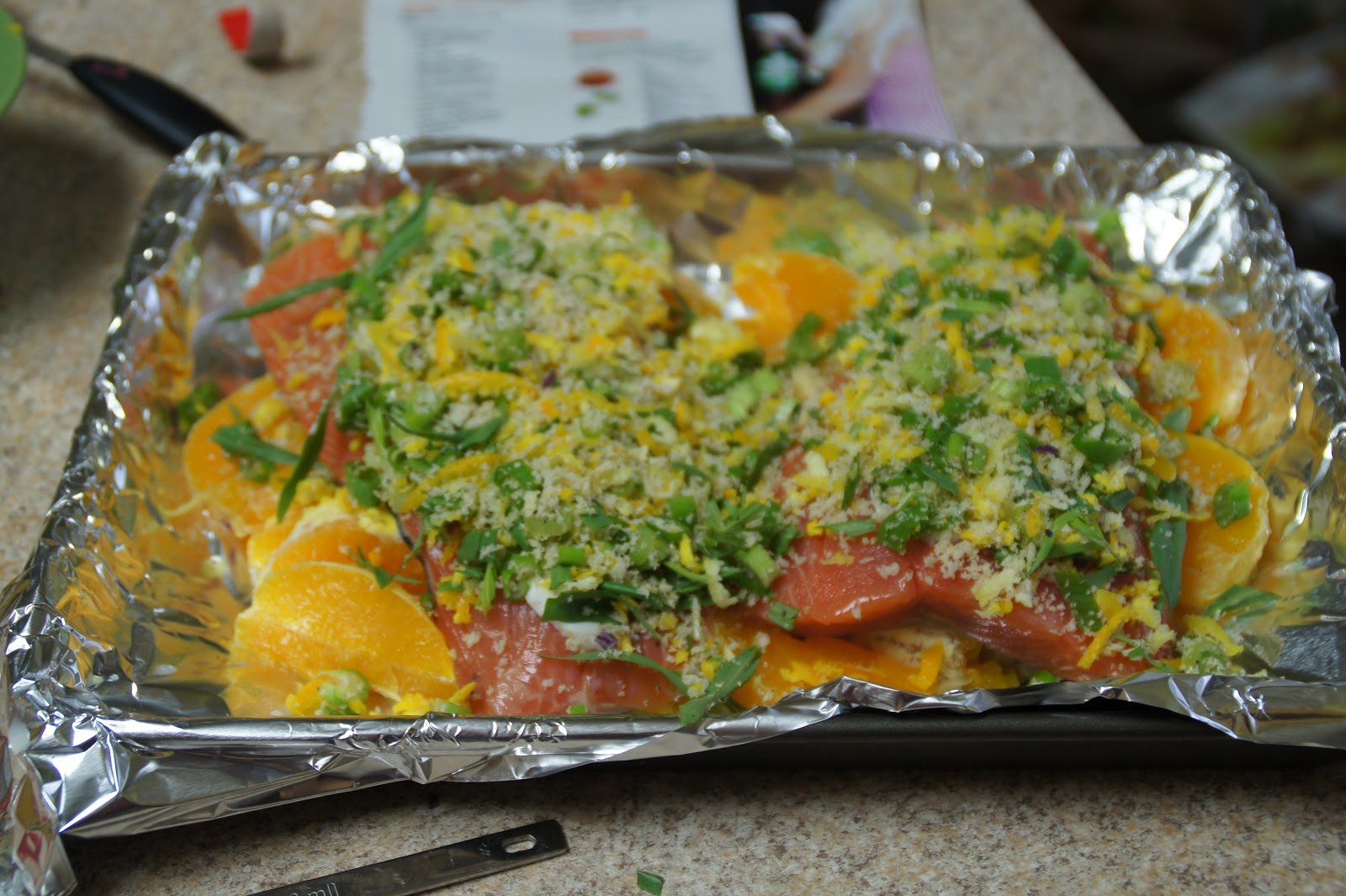 TarragonCitrusCrusted Salmon Christie Koester