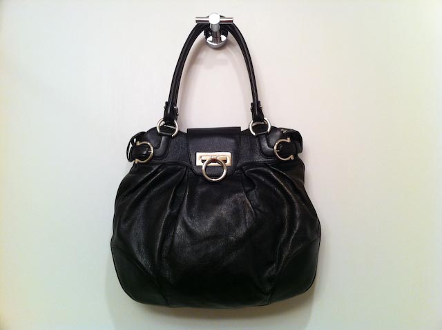 Collection of Beauties: #9 New Ferragamo Vittoria Bag in Black RARE