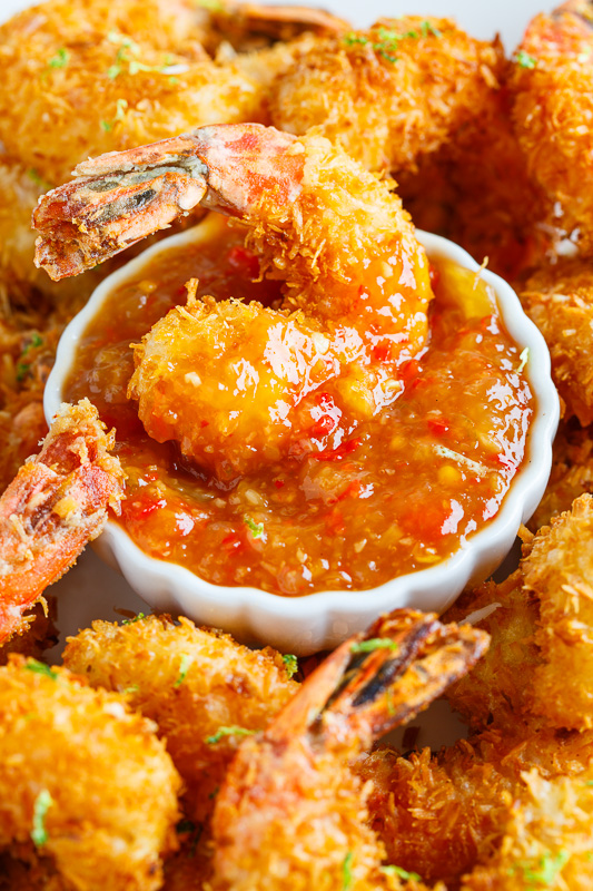 Coconut Shrimp with Sweet Chili Sauce Coconut Shrimp with Sweet Chili Sauce