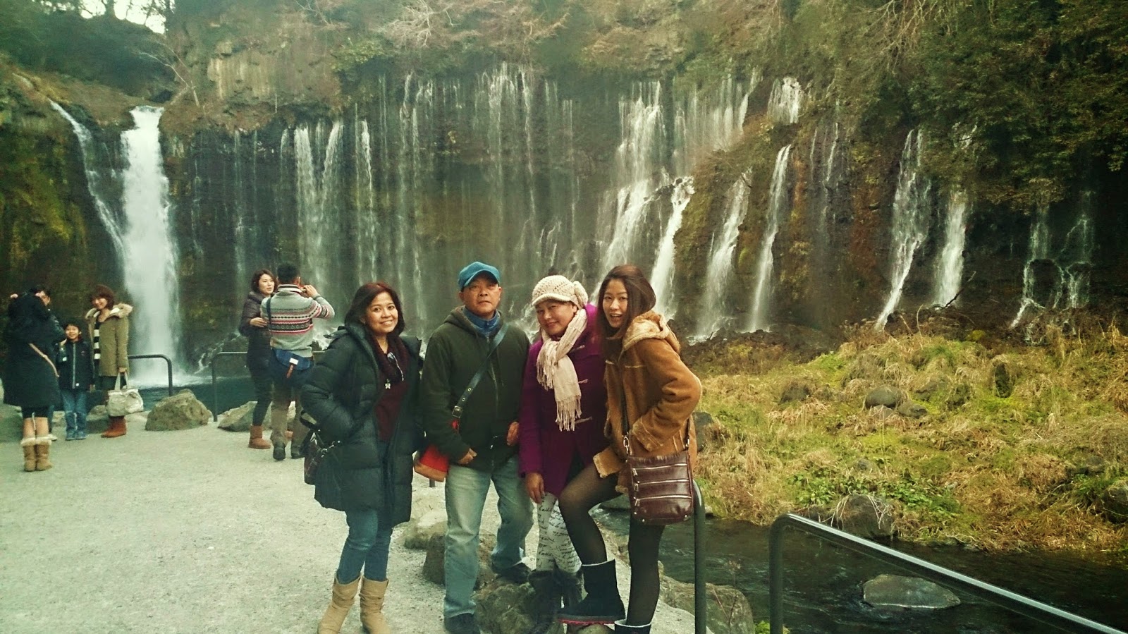 Adnilem's Journey: Shiraito Falls in Winter