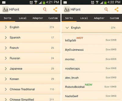 Cara Mengganti Font Android Tanpa Rooting