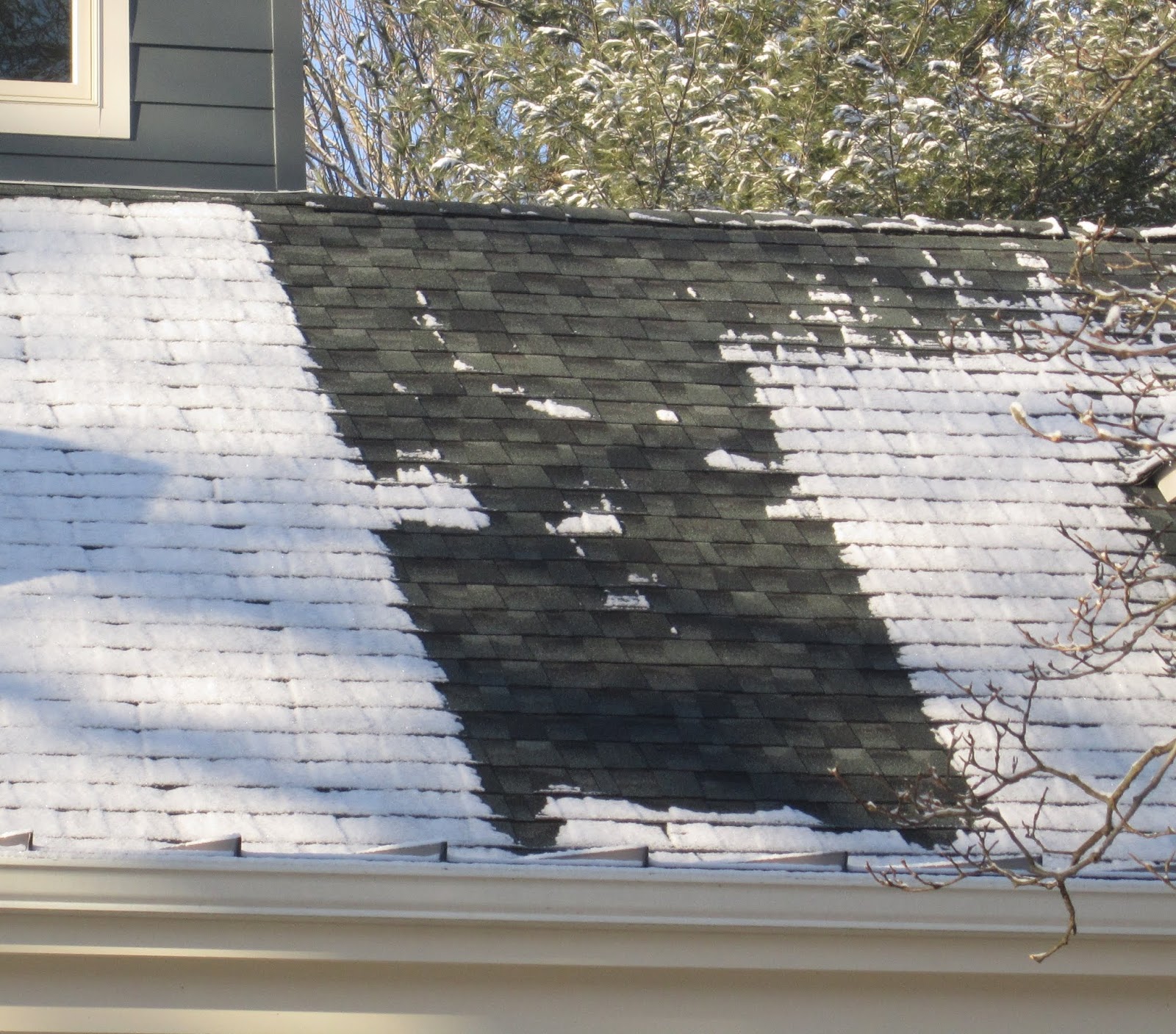 Frugaline The Story a Snowy Roof Tells