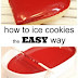 Idea: Cómo glasear galletas / galletitas fácilmente