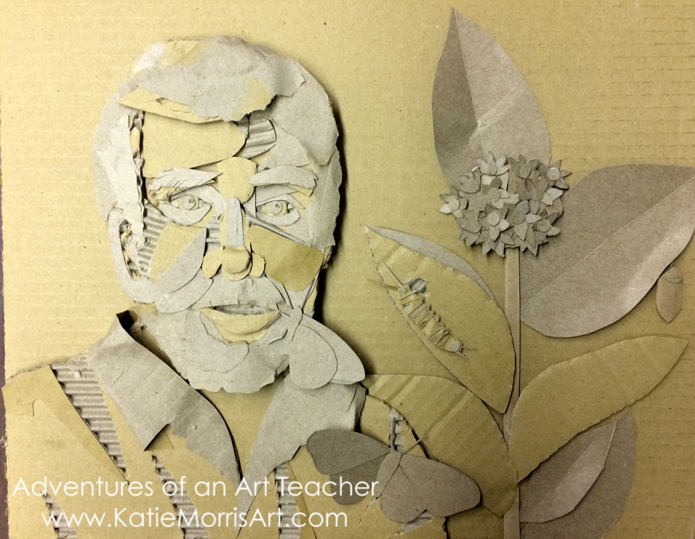 Dynamic Cardboard Relief Sculptures Adventures of an Art Teacher