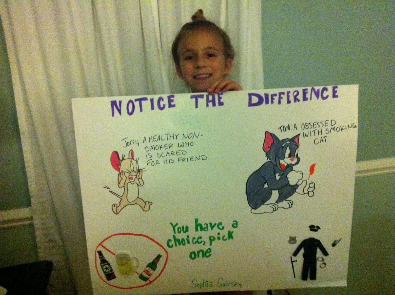 This I Love Most Sophie's DARE Poster