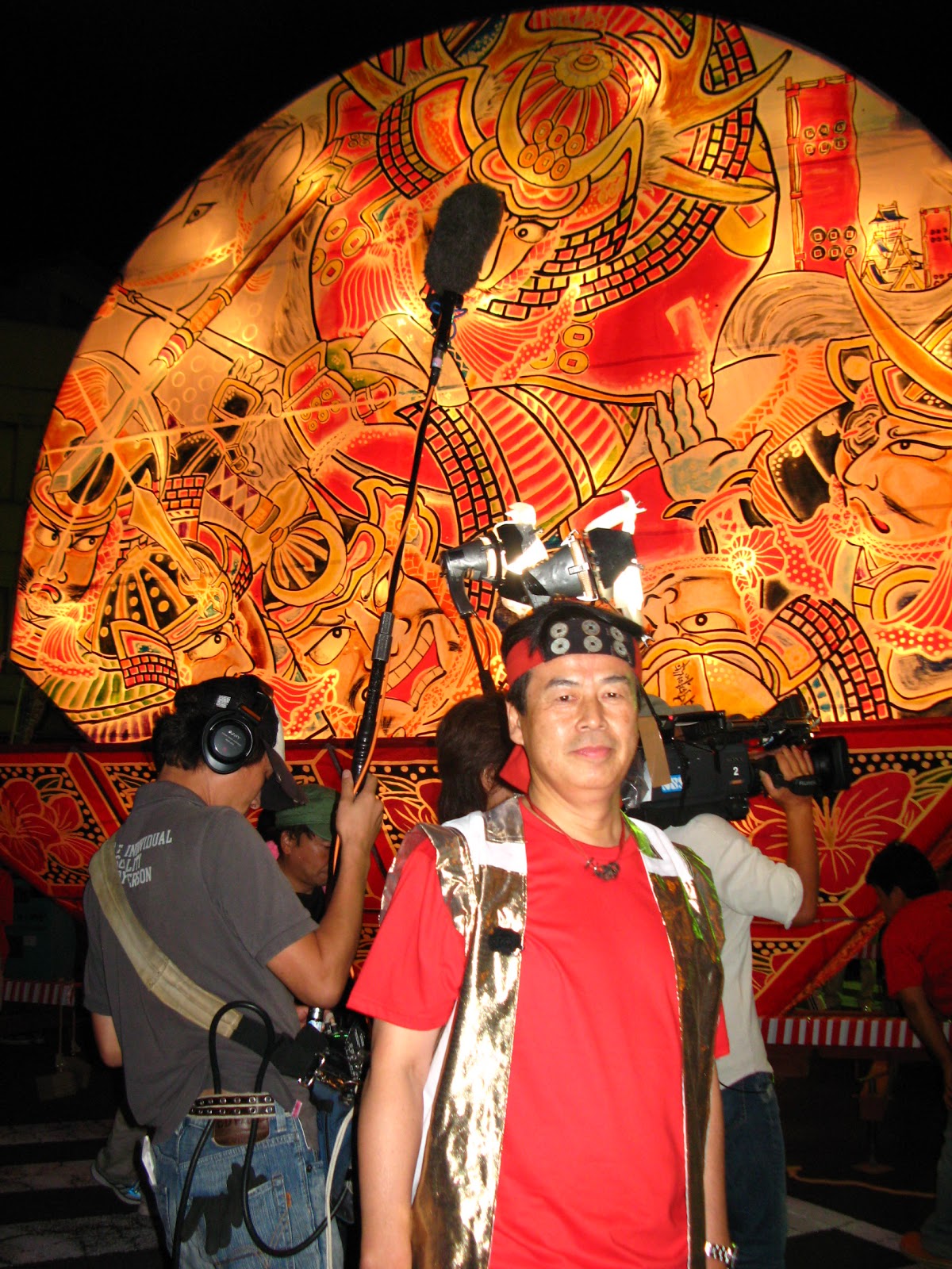 登美ちゃんが、ゆく！ 上田市 真田幸村公出陣ねぷた