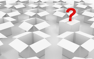 mystery white box in room of white boxes mystery white box in room of white boxes