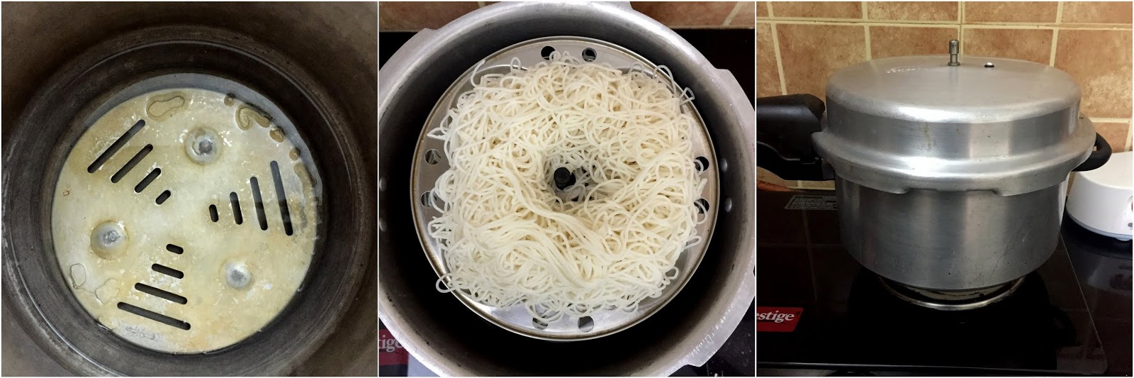 Indulge... Idiyappam Nool Puttu Sevai How to make Kerala