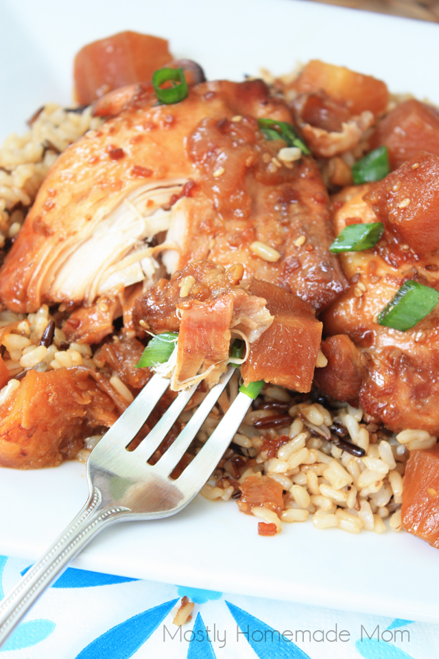 Crockpot Teriyaki Chicken Thighs Slow Cooker Teriyaki Chicken