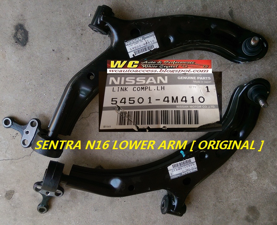 *WC AUTO ACCESS* SENTRA N16 LOWER ARM [ NISSAN PART ] [ RM XXX ]