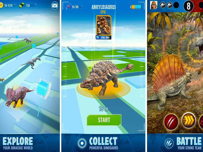 Download Jurassic World Alive Terbaru for Android
