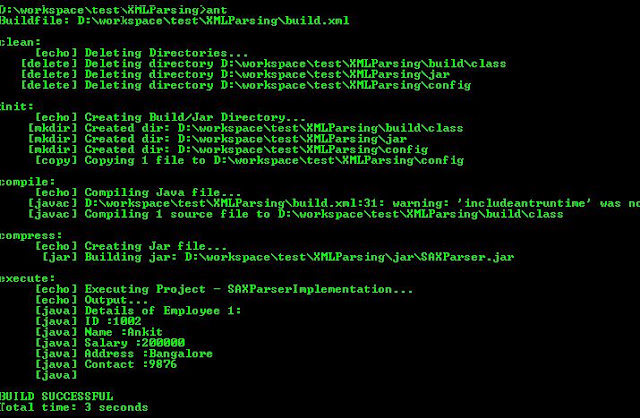 Techies Java Blog - Ankit Pandoh: ANT - Step By Step Build Procedure
