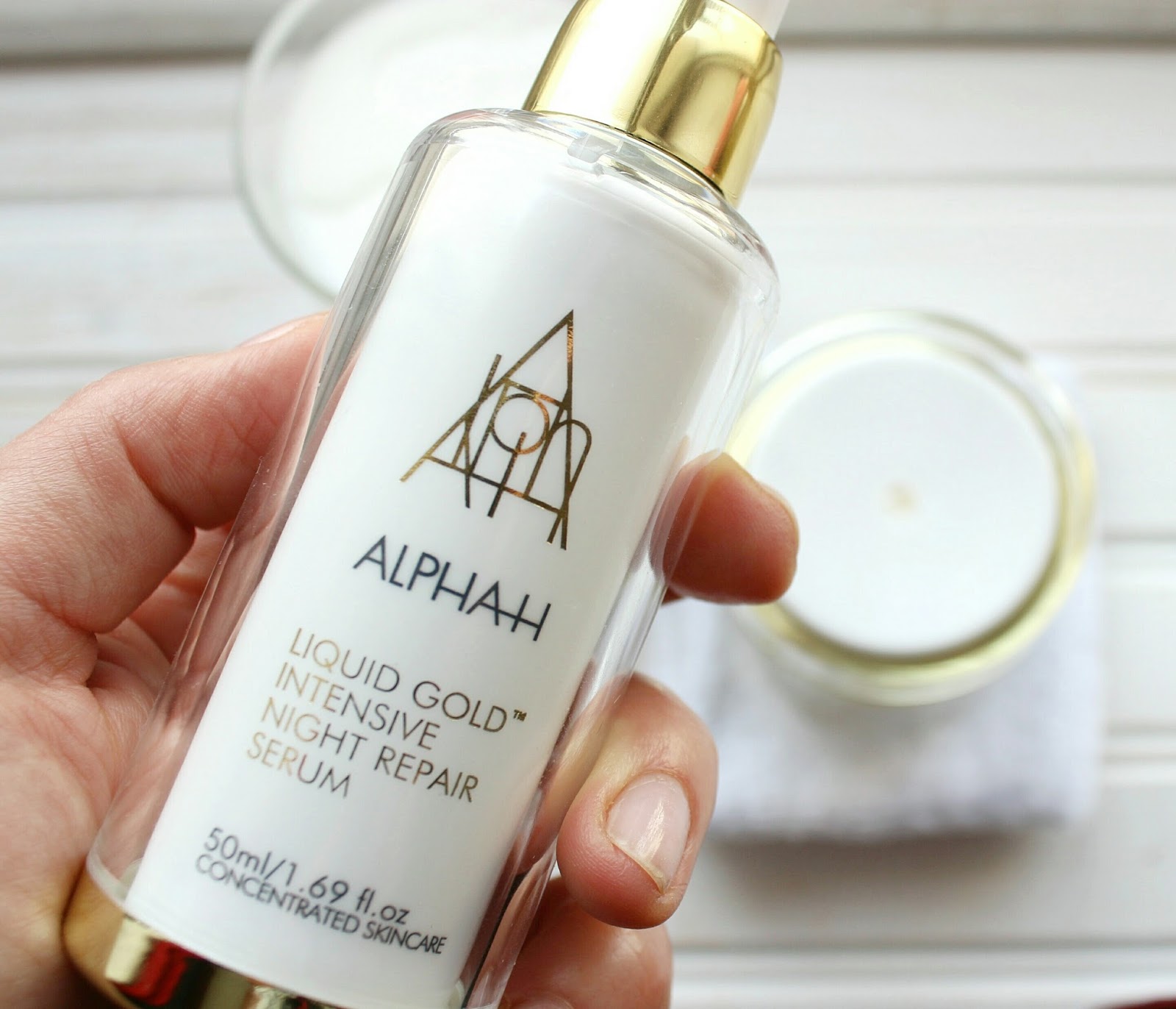 alpha h night serum