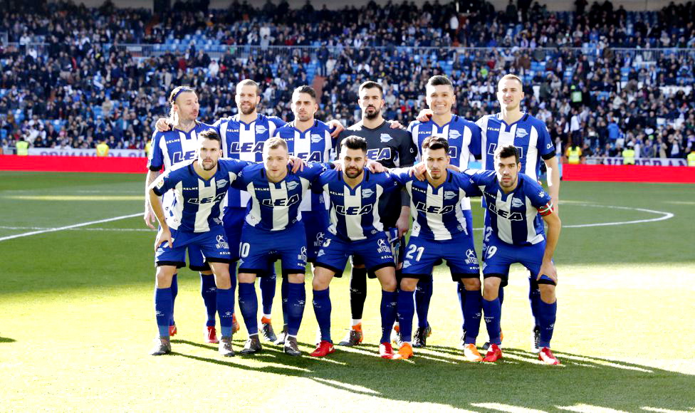 ALAVÉS contra Real Madrid 24/02/2018 Liga de 1ª División ALAVÉS contra Real Madrid 24/02/2018 Liga de 1ª División