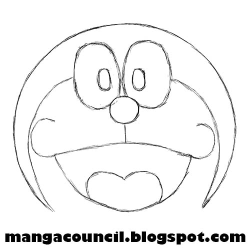 Menggambar Anime Doraemon Cepat Manga Council Badan Kita Mulai Aksesoris