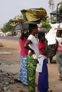 Girl with Fish Curse of Selfishness African Folklore