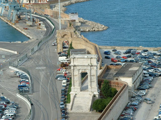 The Arch of Trajan still stands guard over Ancona's harbour