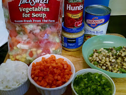 vegetable soup steak pasta cooker pressure electric ingredients basic