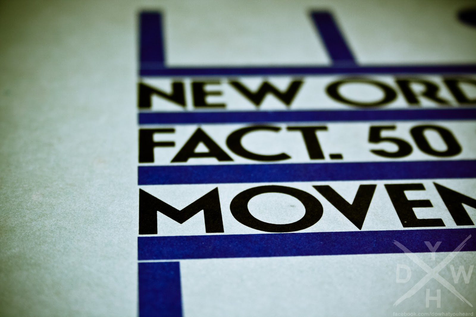 Do What? You Heard! Blog Peter Saville