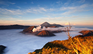 pemandangan alam gunung bromo pemandangan alam gunung bromo