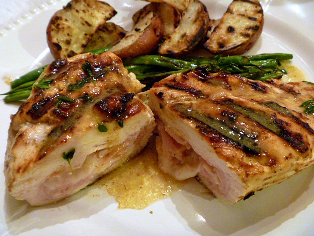 A MODERN twist on a classic - Grilled Chicken Cordon Bleu is EXCEPTIONAL!!!  - Slice of Southern