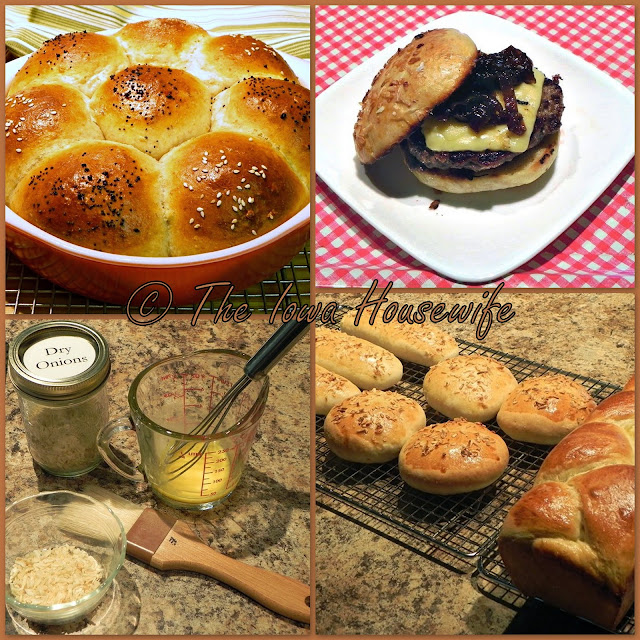 The Iowa Housewife: Make It Yourself...Simple White Bread Buns or Rolls