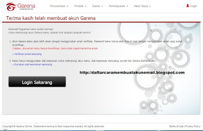 Cara Buat Akun PB Garena Indonesia