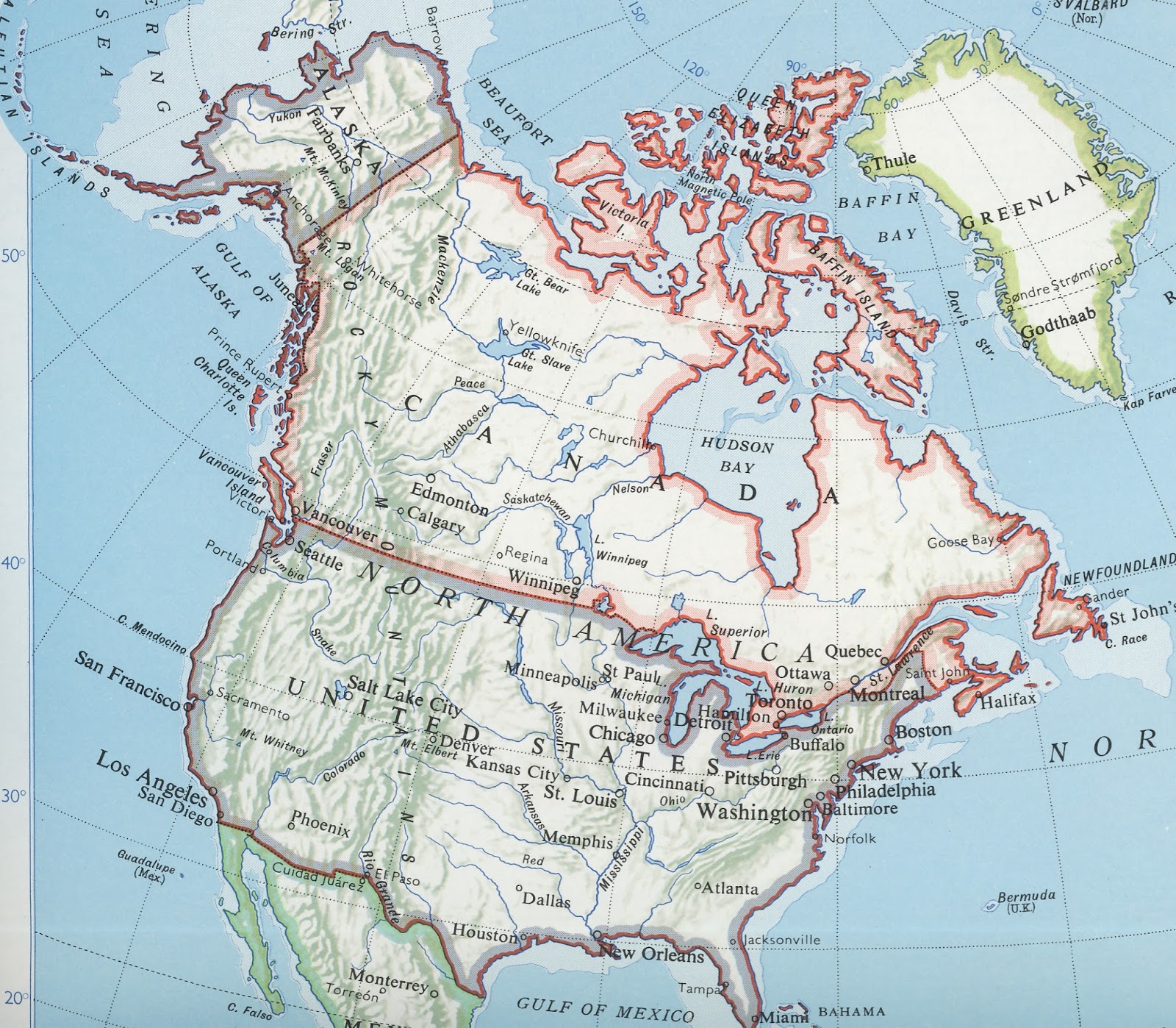 'ZIEN EN WETEN' AMERIKA (NOORD). LANDEN,