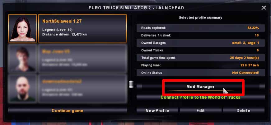 cara install mod Euro Truck Simulator 2 Terbaru