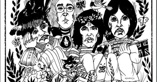 Beatles revolver original poster