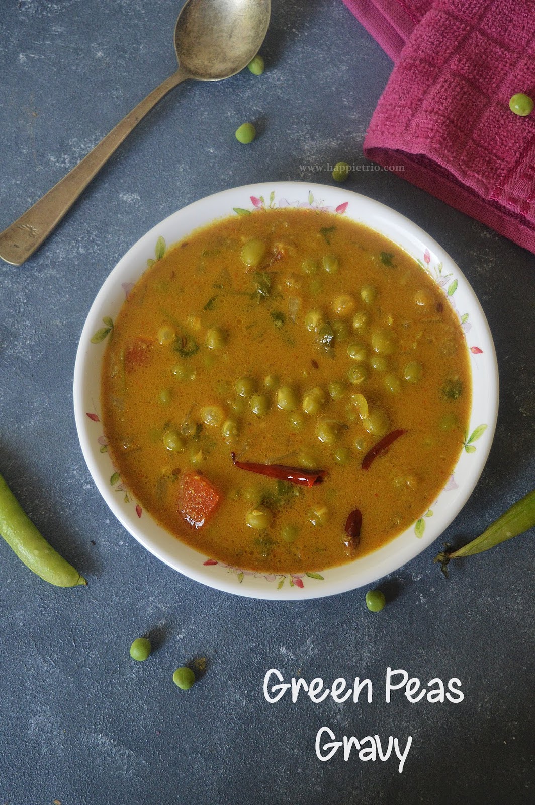 Green Peas Gravy Cook with Sharmila