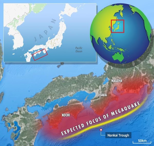 Japón se prepara para un terremoto monstruoso y un tsunami de 30 METROS que podría matar y dañar a millon en los próximos 30 años. Japón se prepara para un terremoto monstruoso y un tsunami de 30 METROS que podría matar y dañar a millon en los próximos 30 años.