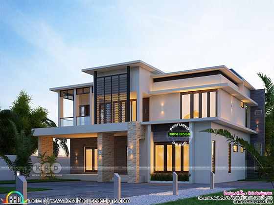 4 Bedroom house rendering in 3207 sq-ft