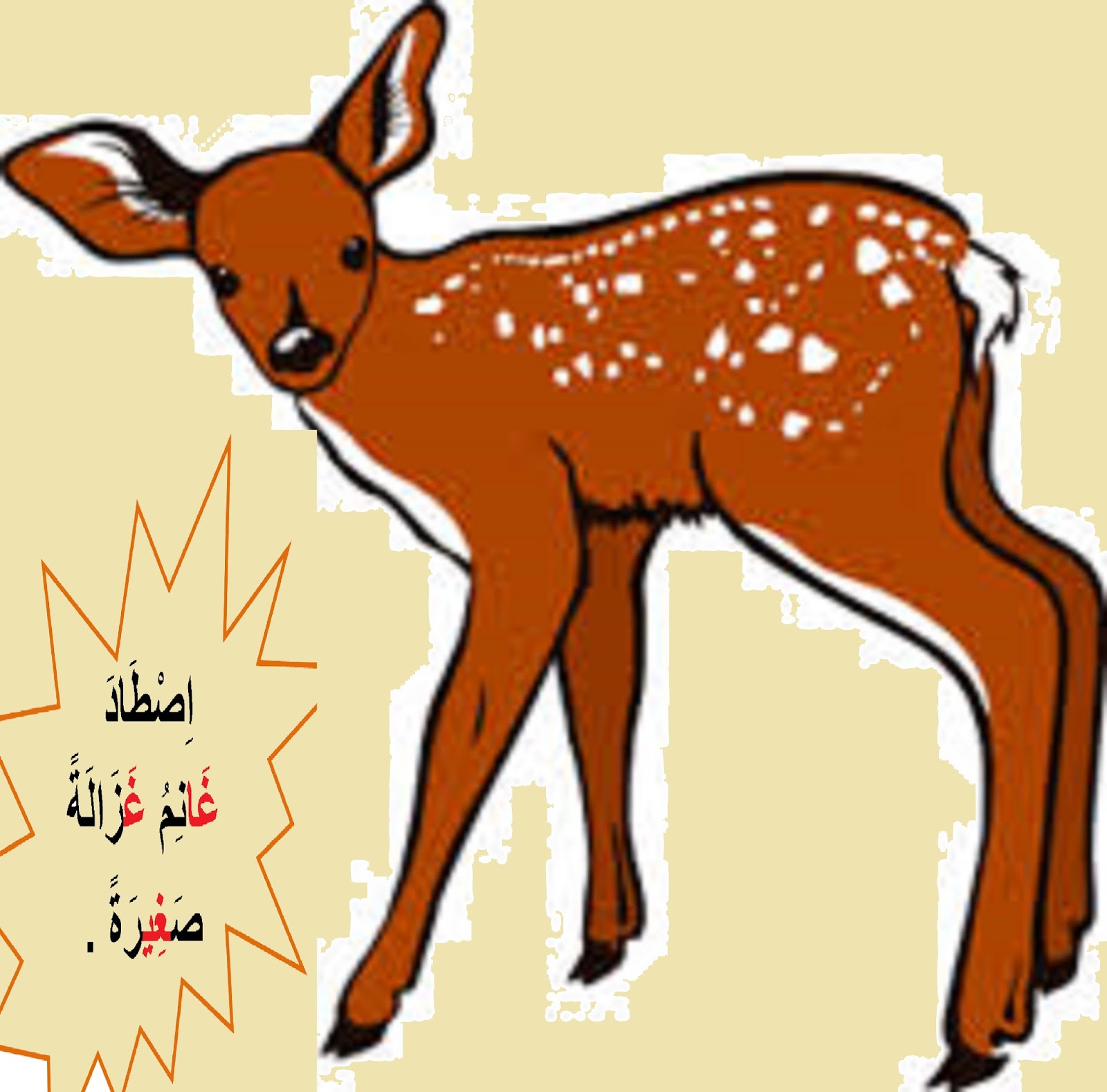 حرف الغين - دليل المعلم