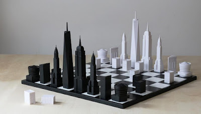 Best Skyline Themed Products New York Skyline Chess