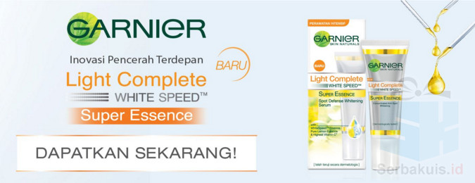 Sample Garnier Light Complete White Maret 2016 Sample Garnier Light Complete White Maret 2016