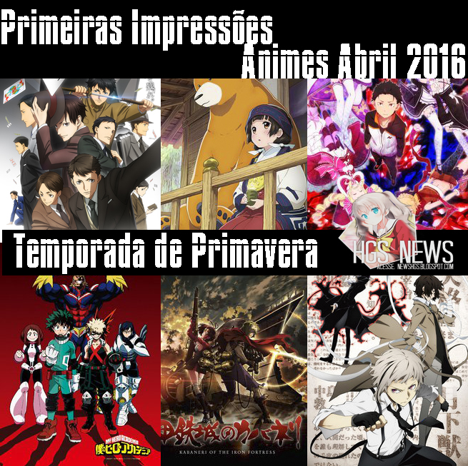 Animes da Temporada de Inverno 2015 – Primeiras Impressões de Janeiro