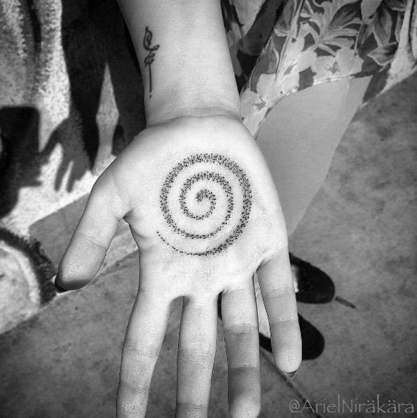 Tatuagens na palma da mão Tatuagens na palma da mão