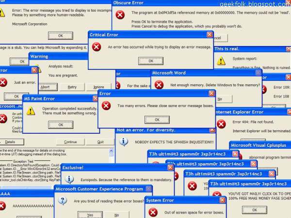 corrigir mensagens de erro do sistema operacional Windows gratuitamente