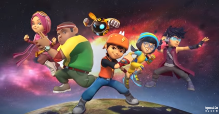 Episode Baru Boboiboy Galaxy Perlihatkan Kuasa Boboiboy Api