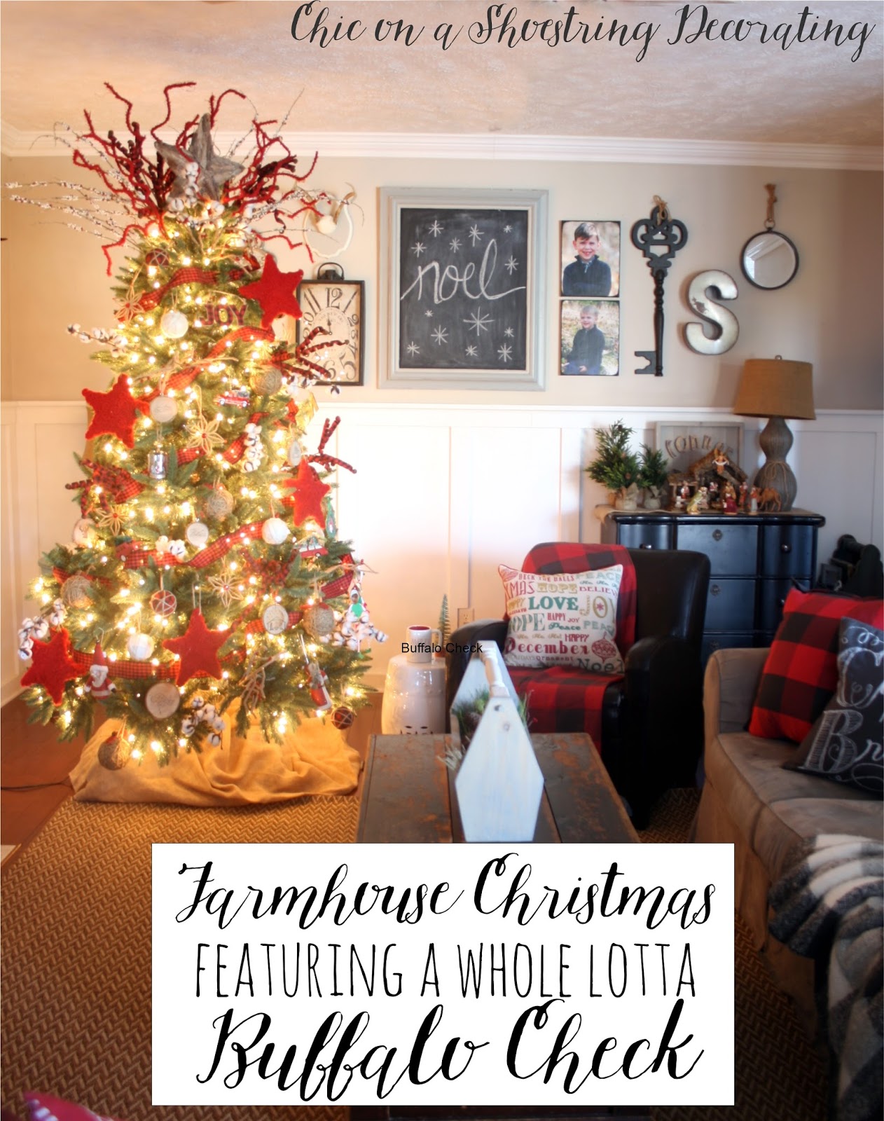 My Crazy For Buffalo Check Christmas Home Tour