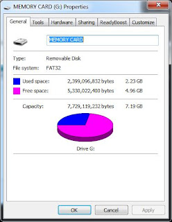 SD Card Properties SD Card Properties