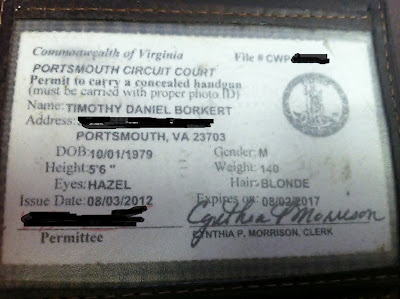 permit concealed carry virginia april