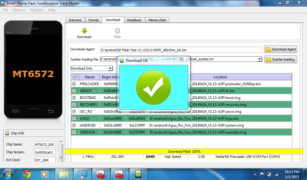 Upgrade Alcatel Flash Plus Screenshots