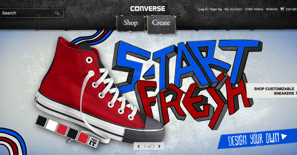 make your own converse